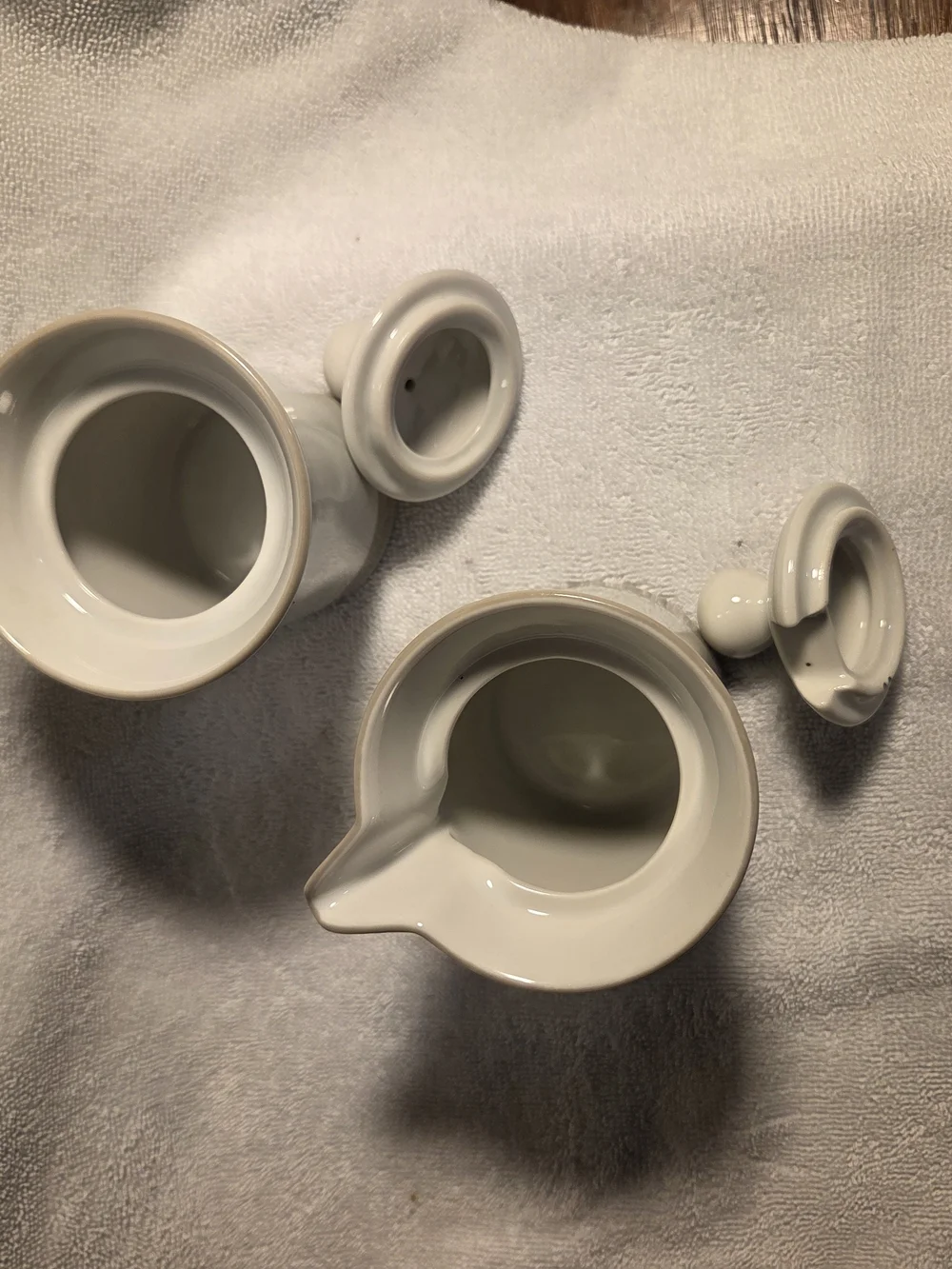 Dansk Concerto Alkegro Tsupe Mid Century Modern Creamer and Sugar  Set